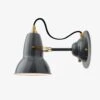 Original 1227 Brass LED Wall Swing Lamp By Anglepoise
