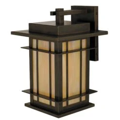 Arroyo Craftsman Oak Park 12 Inch Wall Sconce