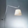 Michele De Lucchi, Giancarlo Fassina Tolomeo Wall Swing Lamp By Artemide