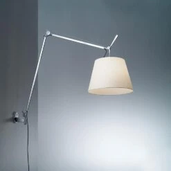 Michele De Lucchi, Giancarlo Fassina Tolomeo Wall Swing Lamp By Artemide