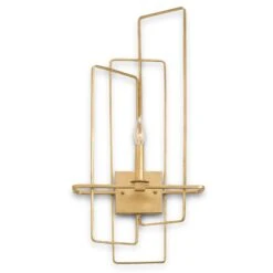 Metro 28 Inch Wall Sconce By Currey And Company