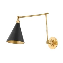 Mark D. Sikes Osterley Wall Swing Lamp By Hudson Valley Lighting