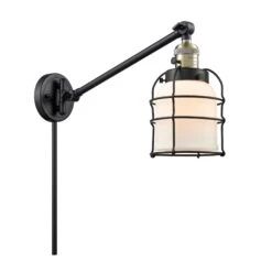 Bruno Marashlian Bell Cage Wall Swing Lamp By Innovations Lighting