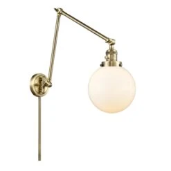 Large Beacon LED Wall Swing Lamp By Innovations Lighting