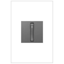 Adorne Whisper Incandescent-Halogen-CFL-LED Light Switch By Legrand
