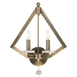Diamond 16 Inch Wall Sconce By Livex Lighting