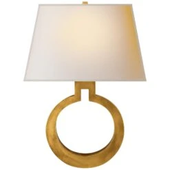 Visual Comfort Signature Collection Chapman & Myers Ring 19 Inch Wall Sconce